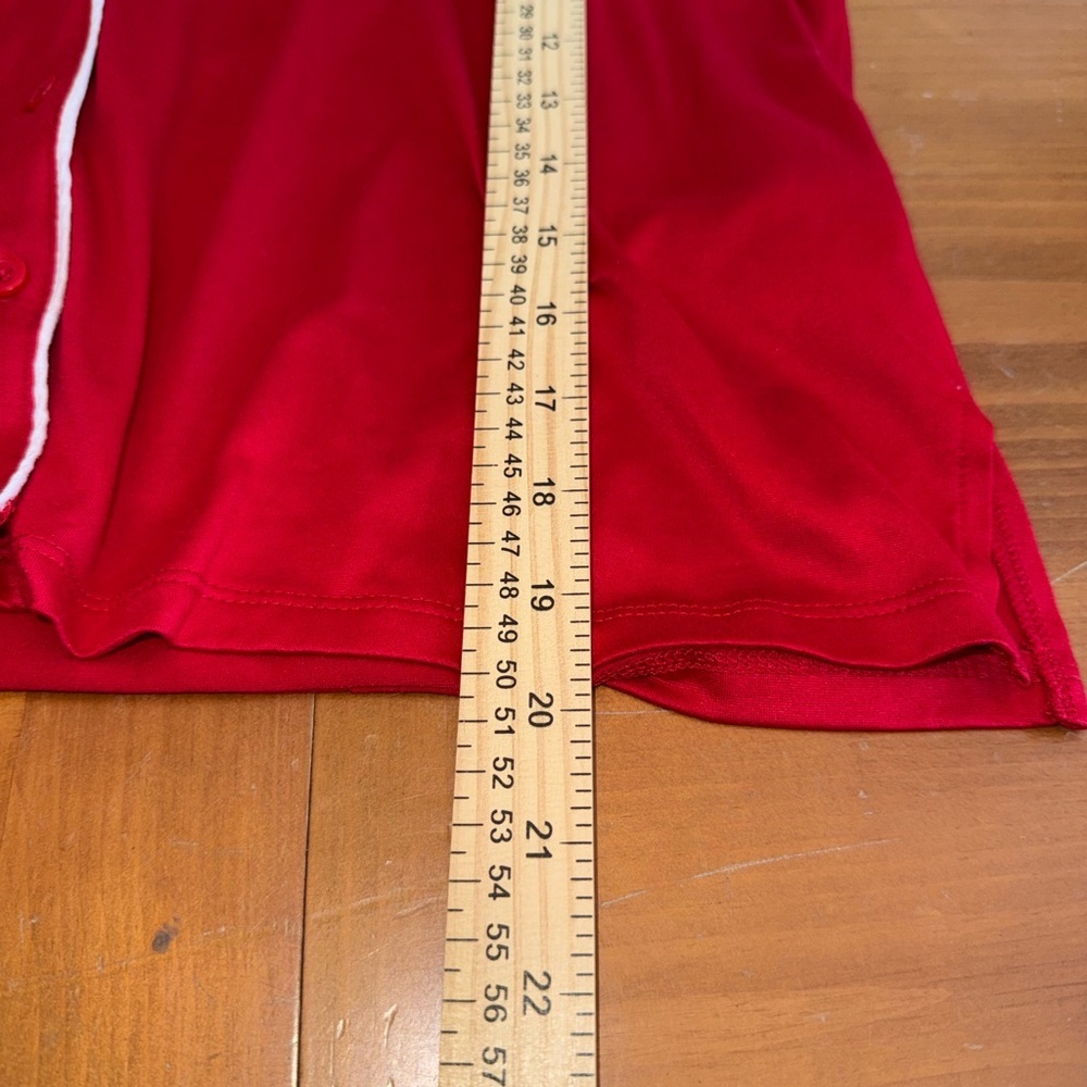 Kate Spade Luxury Small Pajama Set Red All Dolled Up Feminine Whimsical Comfy - Picture 12 of 16